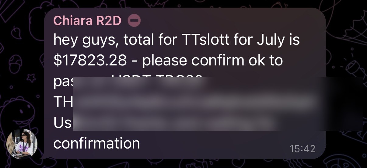 Resultado num só mês na TTslot.
